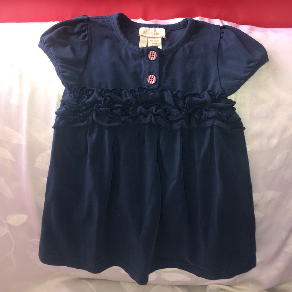 Matilda Jane 12-18 month medium blue dress